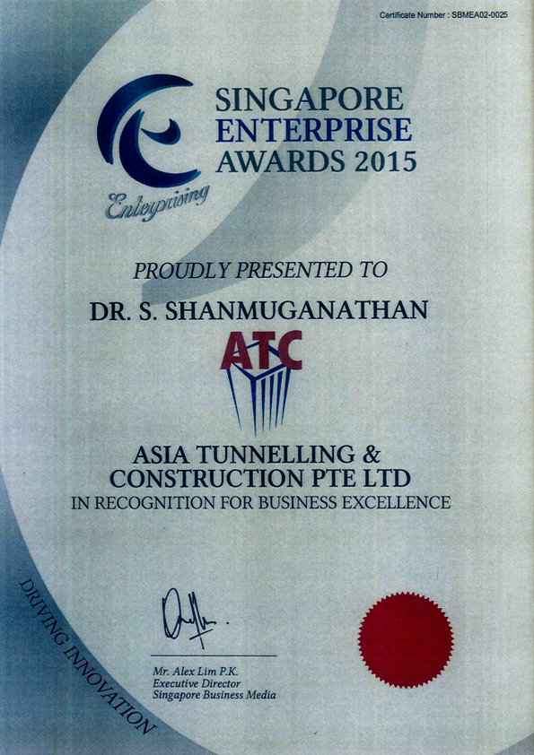 Singapore Enterprise Award 2015